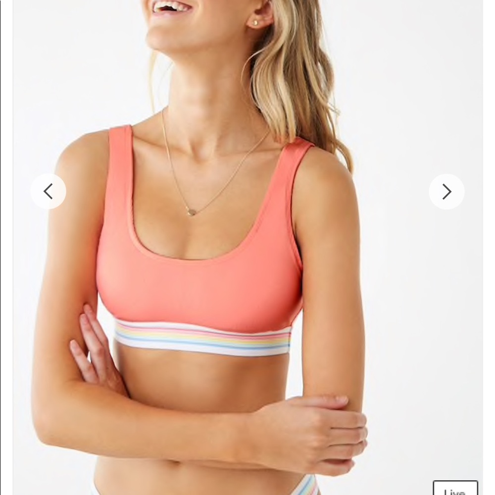 Forever 21 croptop/sports bra/ swimsuit top